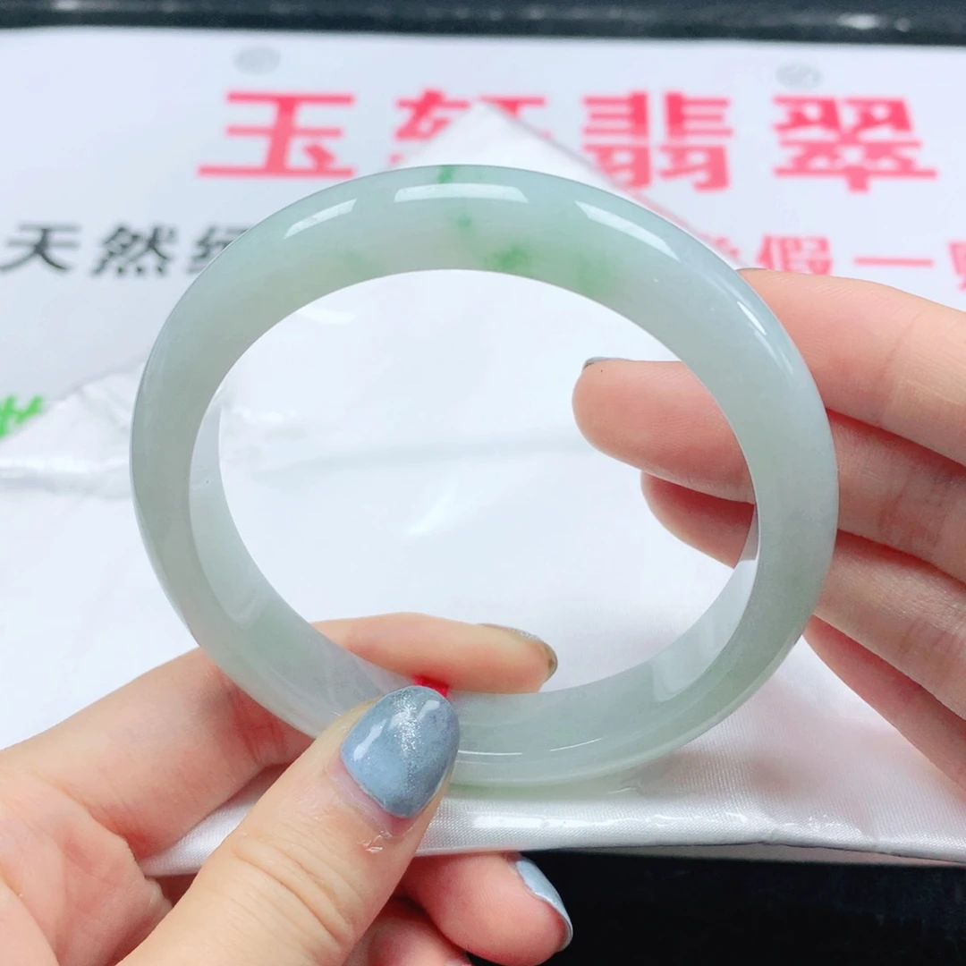 翡翠手镯未镶嵌翡翠手镯58