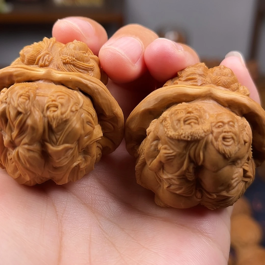 核桃把件八仙过海