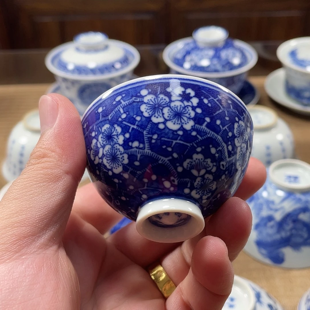 品若堂冰梅小鸡心杯