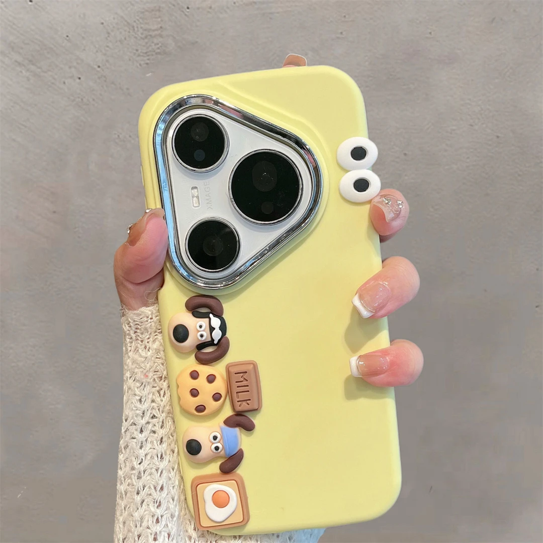 适用于华为pura80手机壳pura80pro新款可爱pura80pro+立体卡通por