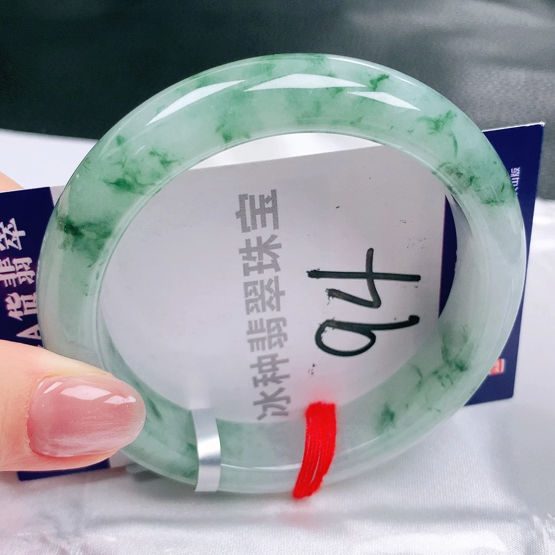 翡翠未镶嵌手镯缅甸天然a货翡翠