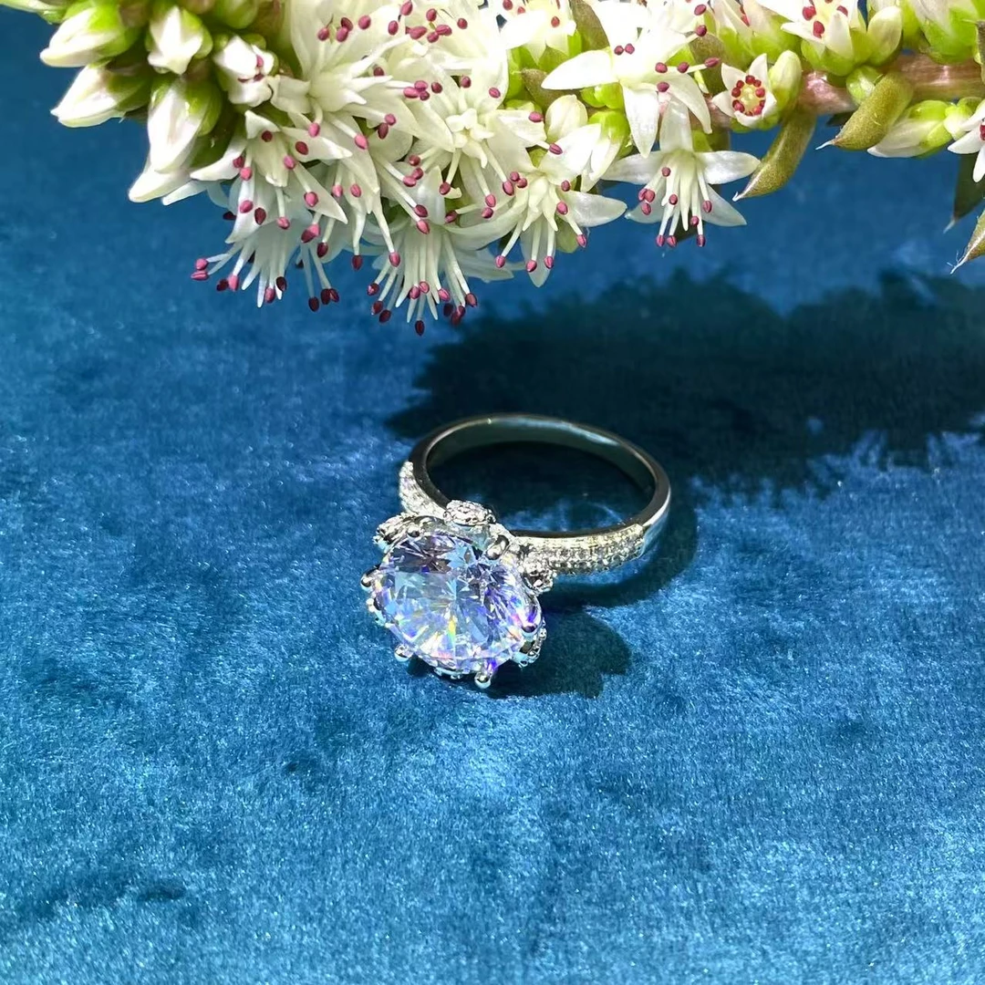 《千年甄选》中.缅E1-01白冰雪皇后5CT戒指