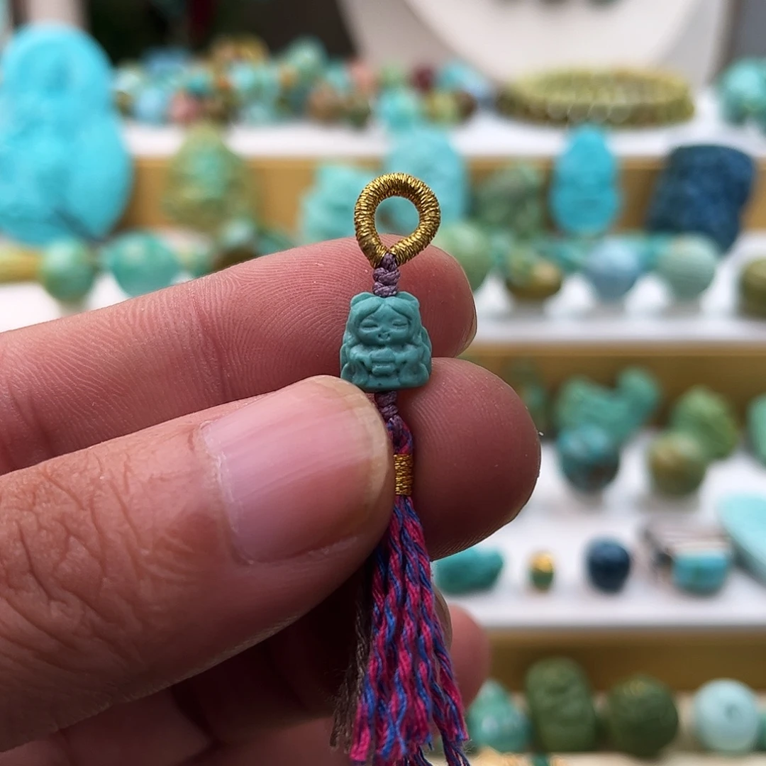 绿松石未镶嵌配饰