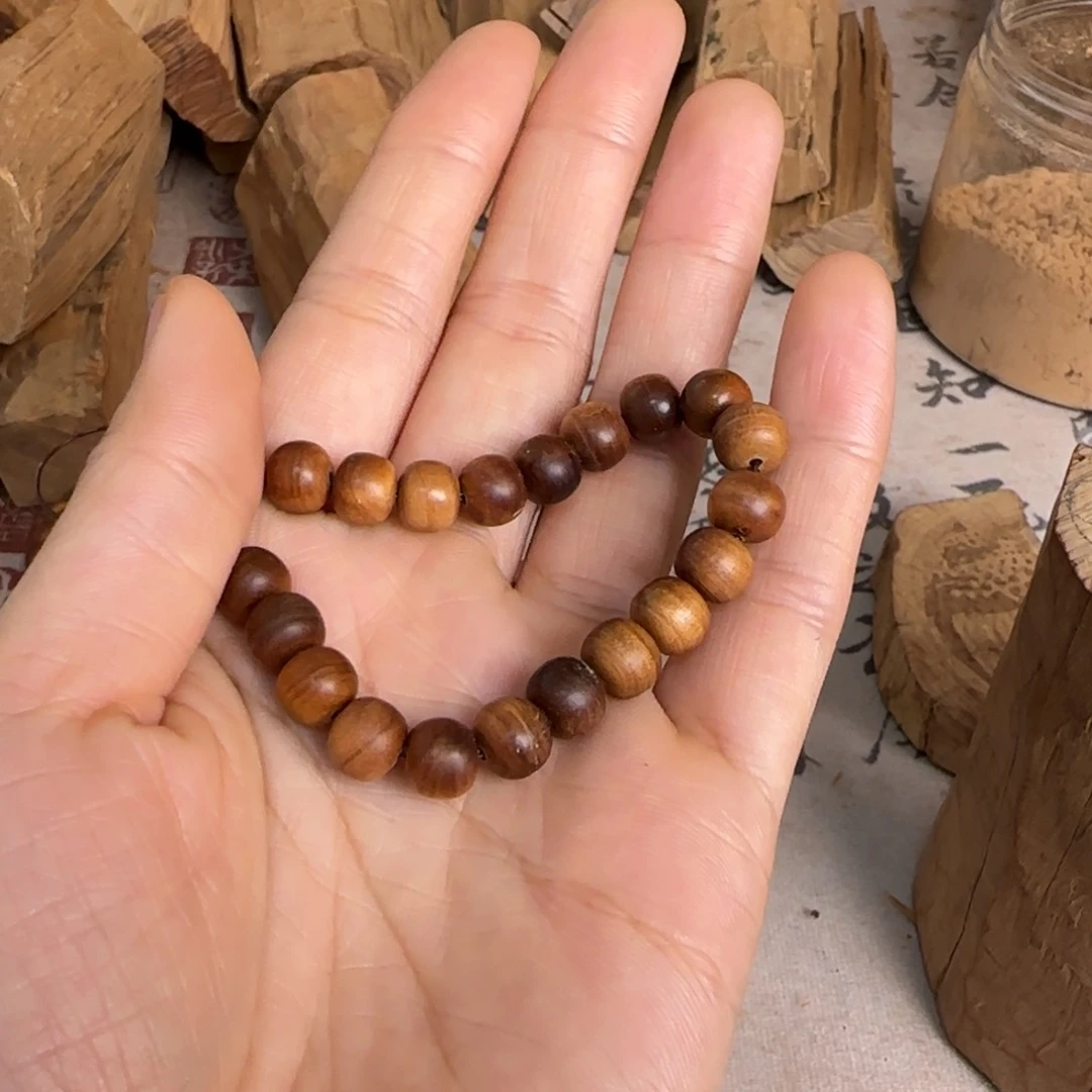 檀香木手串/手链7.8瑕疵