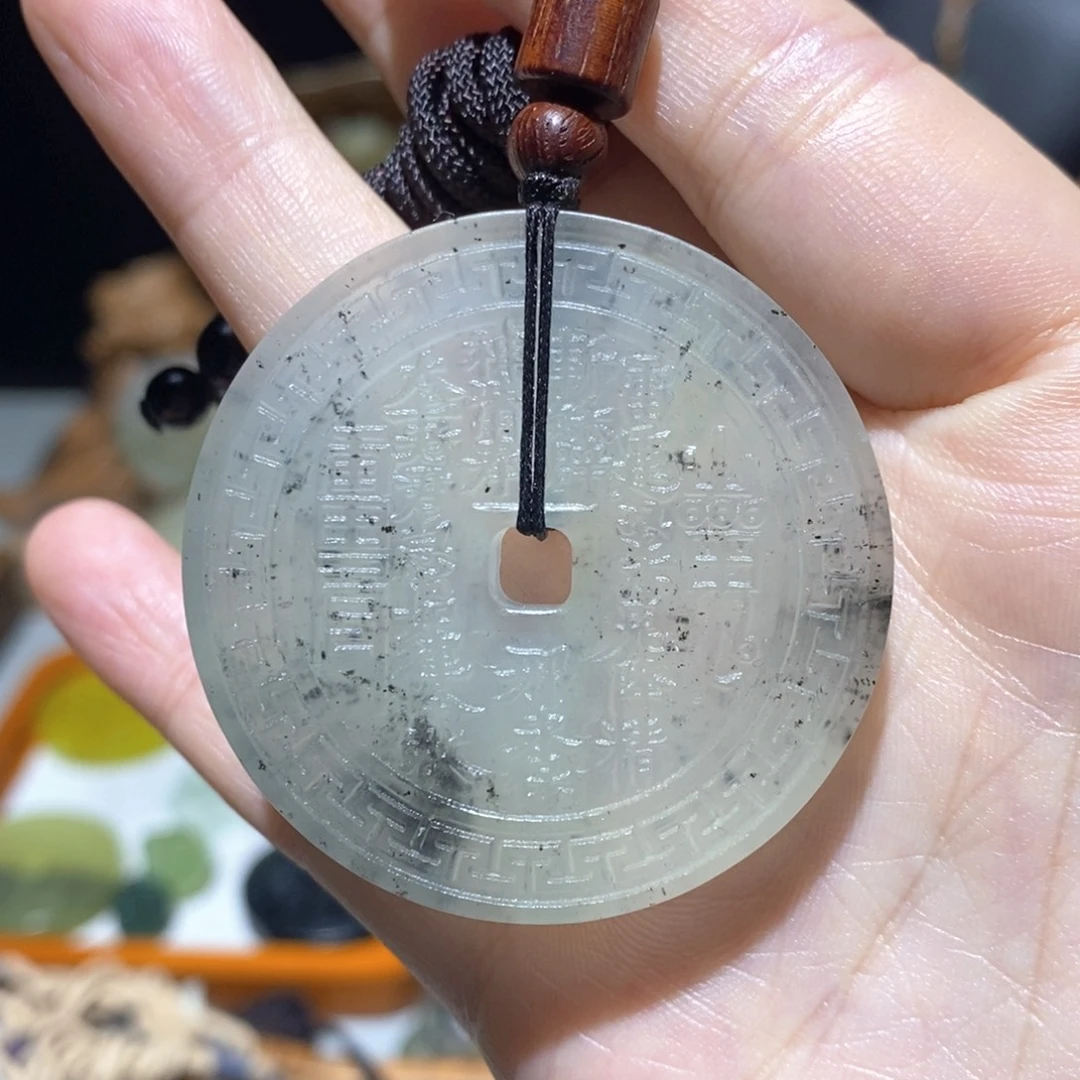 岫玉未镶嵌颈饰18