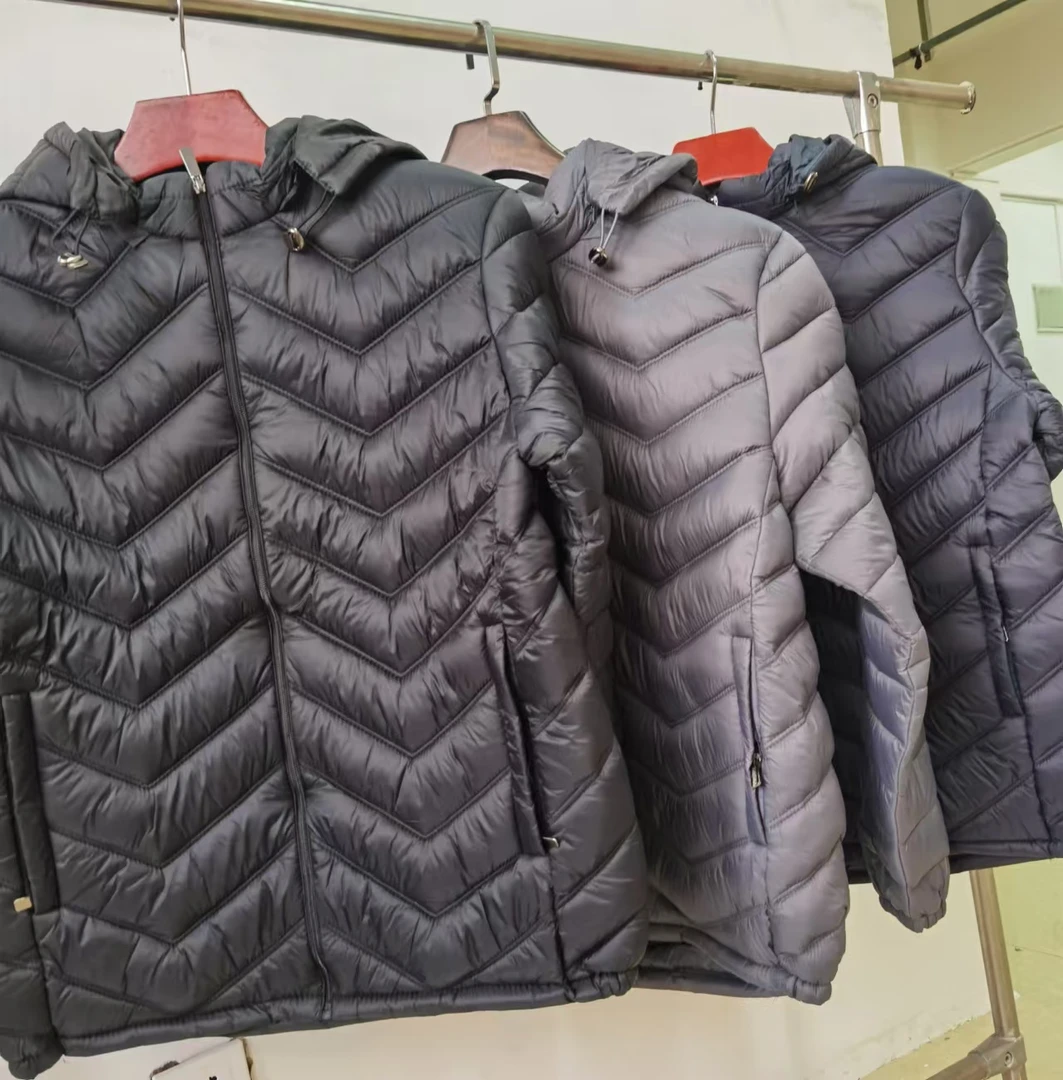 男士帽款时尚棉衣