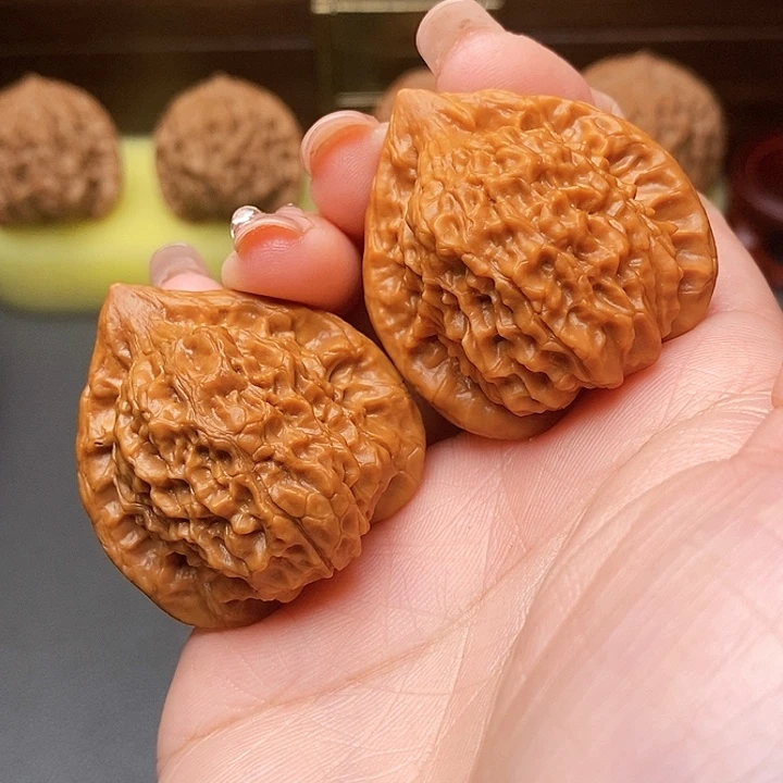 吊坠文玩核桃朱雀37全