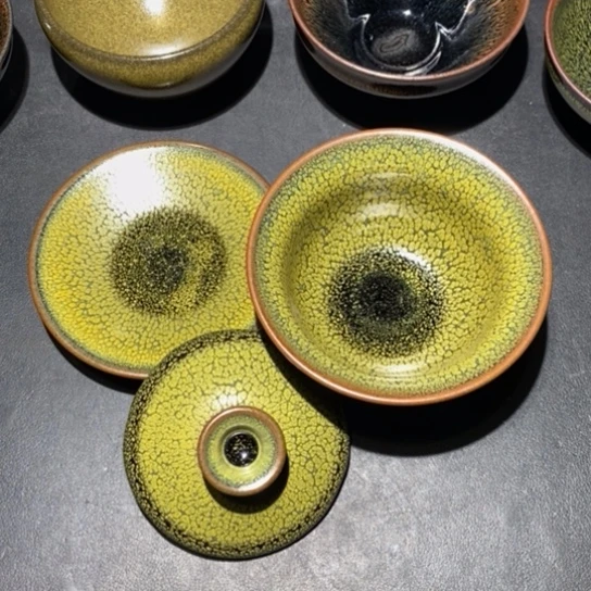 茶盏建盏主人杯茶壶盖碗品茗杯049