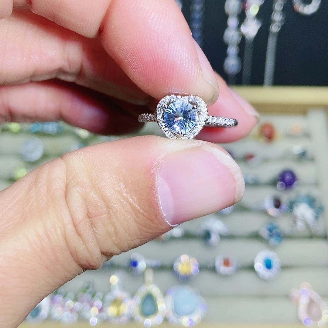 【闪购商品】未镶嵌戒指托帕石