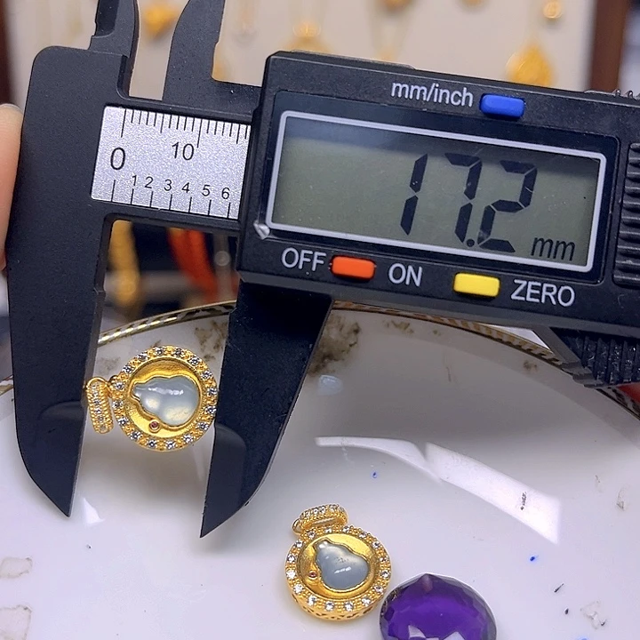 紫晶颈饰银S925镶嵌紫晶925镶嵌182
