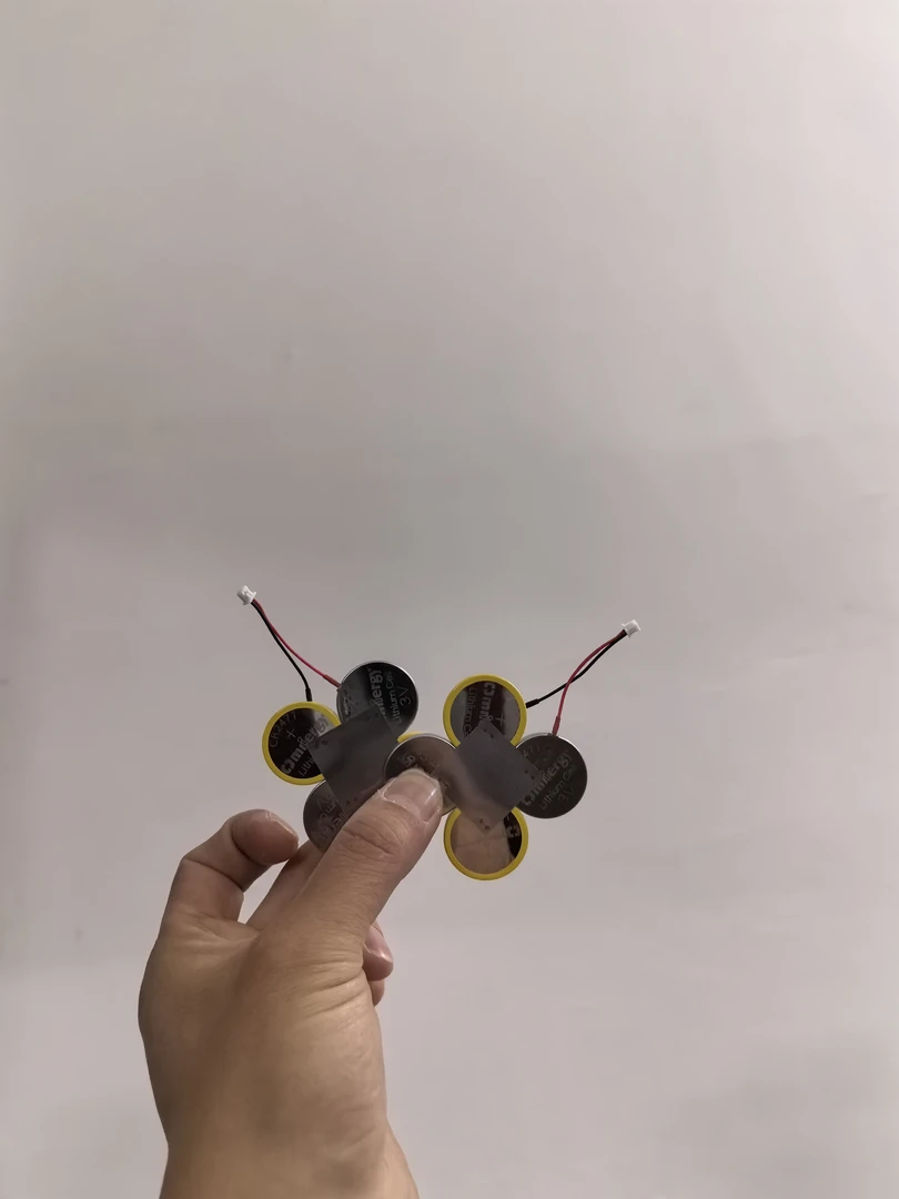 2组3.2V并联纽扣电芯