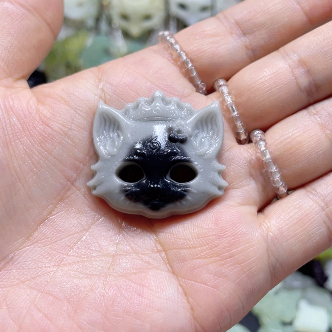 【闪购商品】岫玉未镶嵌颈饰54吊坠