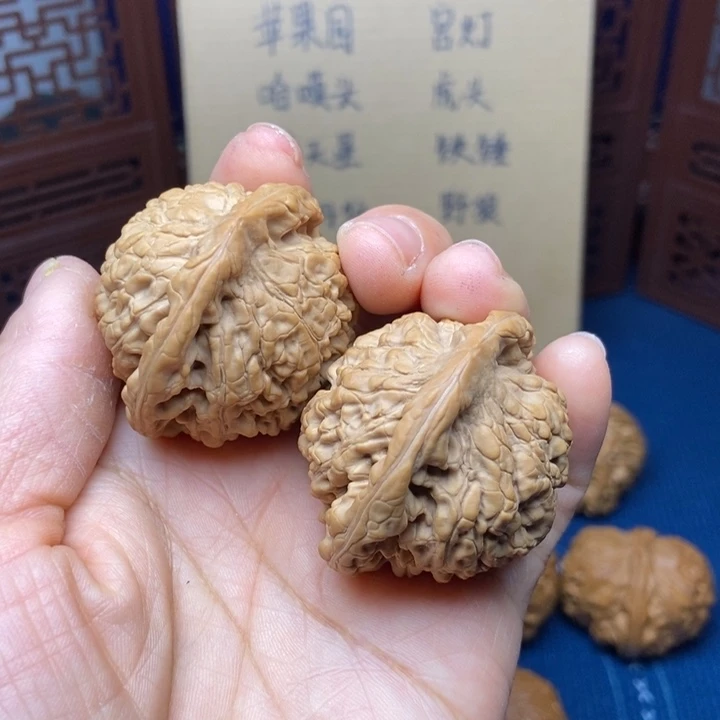 文玩核桃把件官帽42