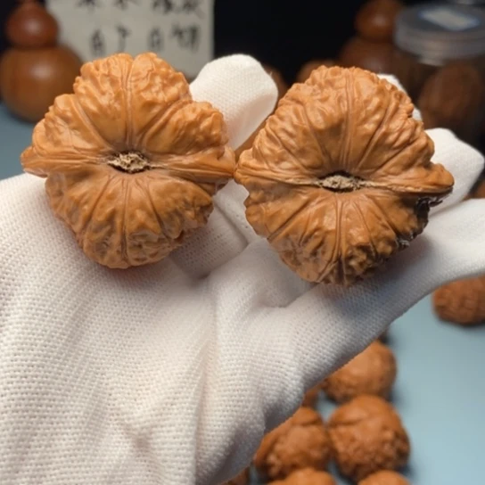 文玩核桃吊坠南瓜墩精对微瑕 41 41