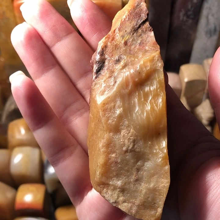 潇***哥昌化石印石昌化红花原石