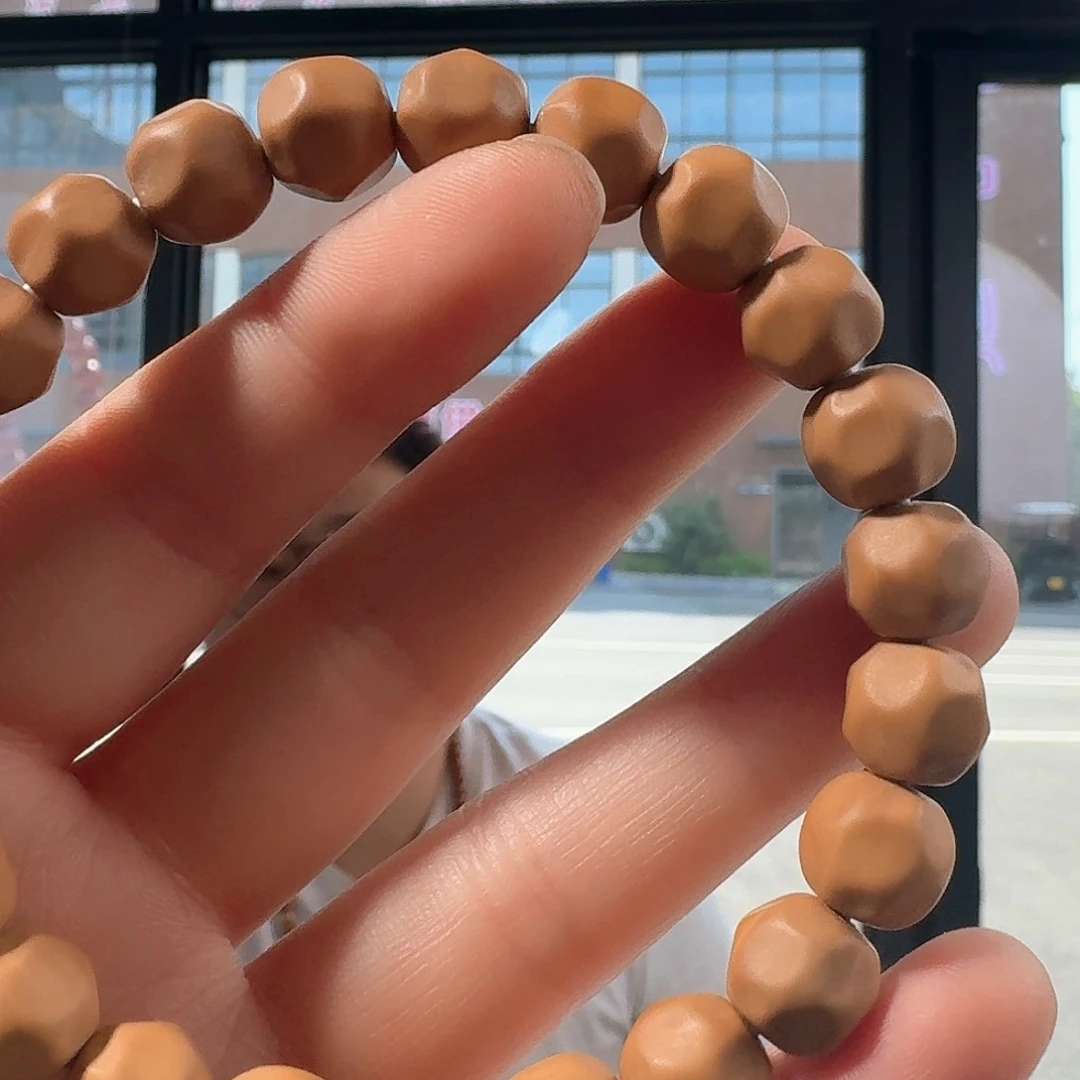 猴头核桃手串小奶酪无相 原皮原色全品无暇 无科技