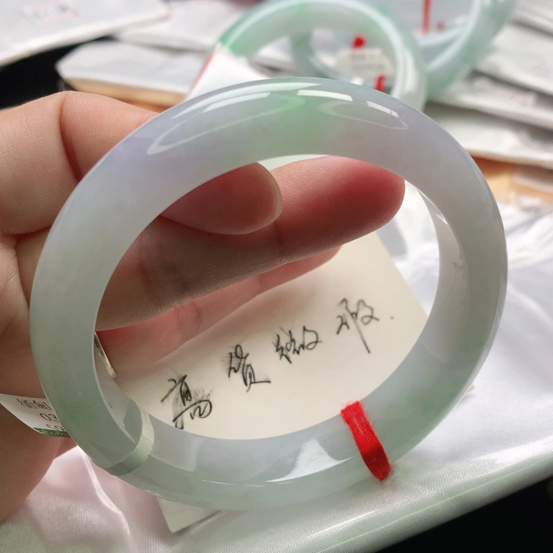 翡翠未镶嵌手镯缅甸59.60