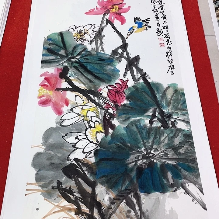 国画张圣敏先生纯手绘作品