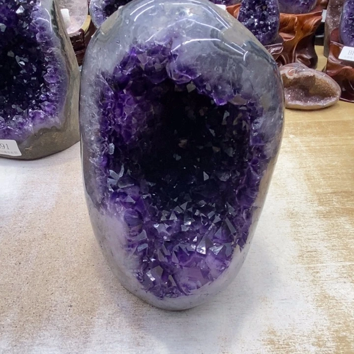 紫晶大型摆件（非配饰）未镶嵌j*e