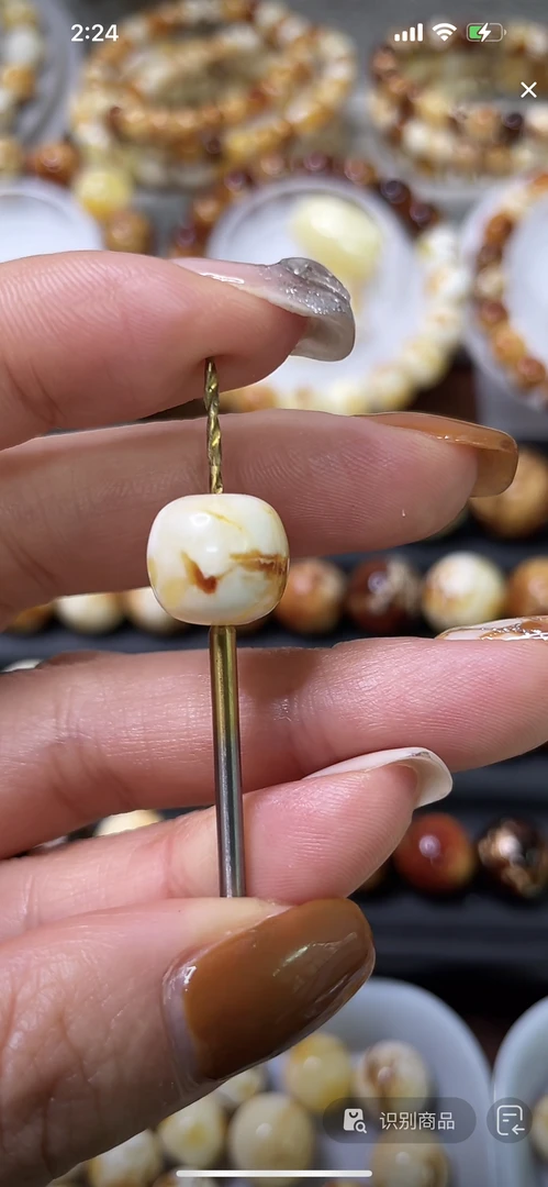 琥珀蜜蜡老型单珠