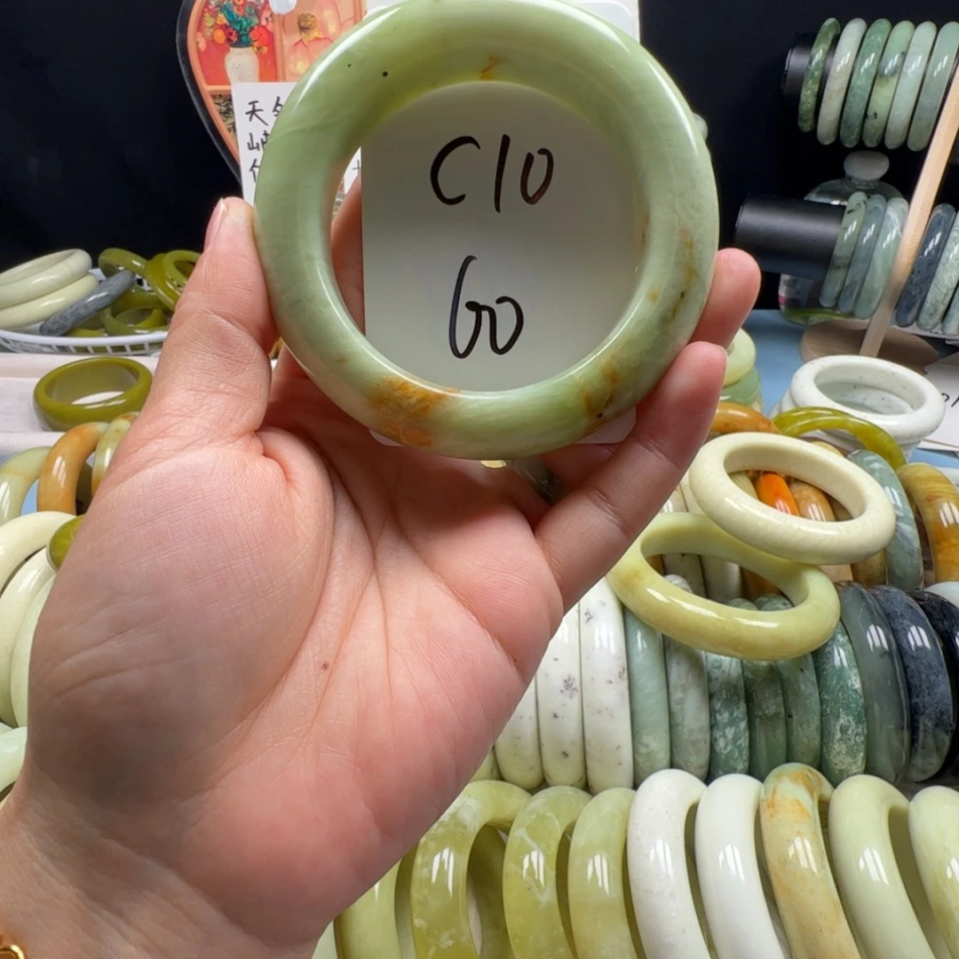 蛇纹石玉合金手镯