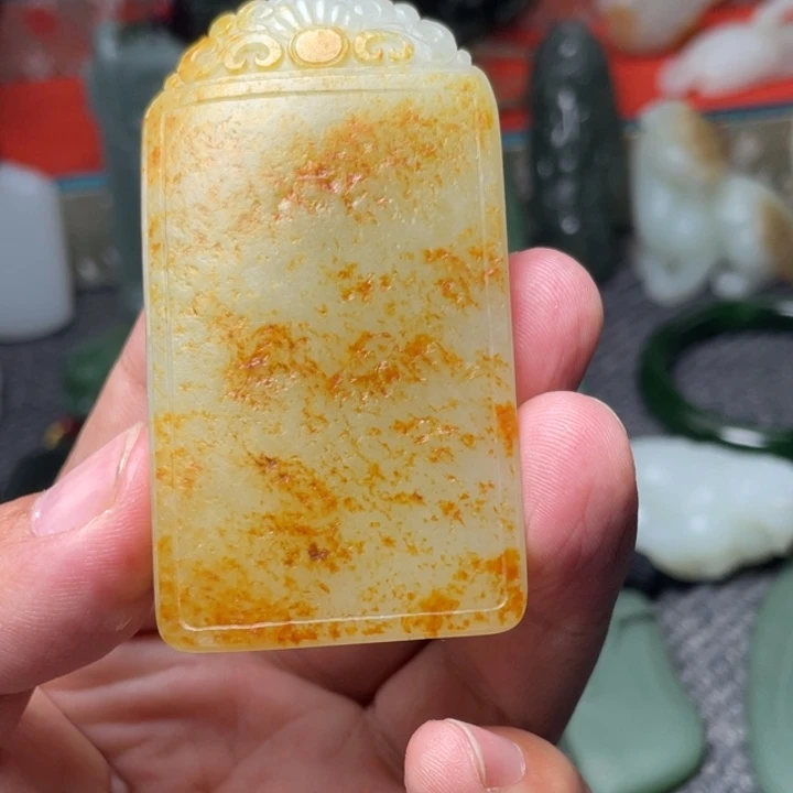 小***宇颈饰未镶嵌和田玉