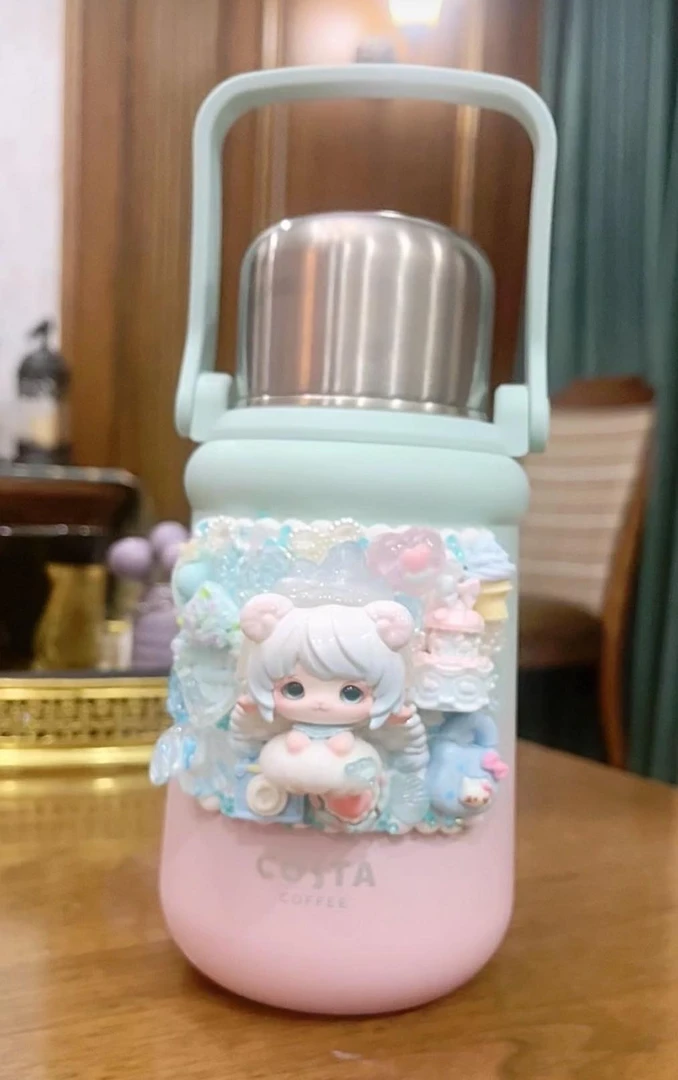 正品大娃创意DIY奶油胶水杯