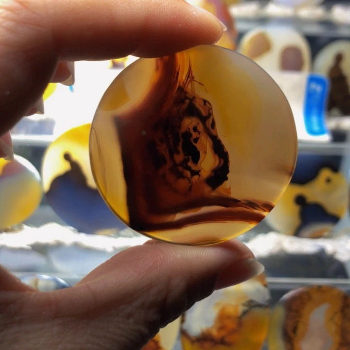 合金玛瑙/玉髓珠宝奇石10