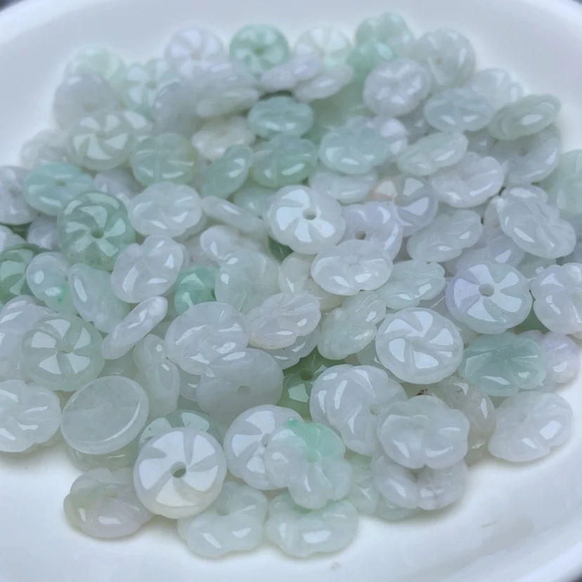 【闪购商品】翡翠手链未镶嵌卡9冰小花50个