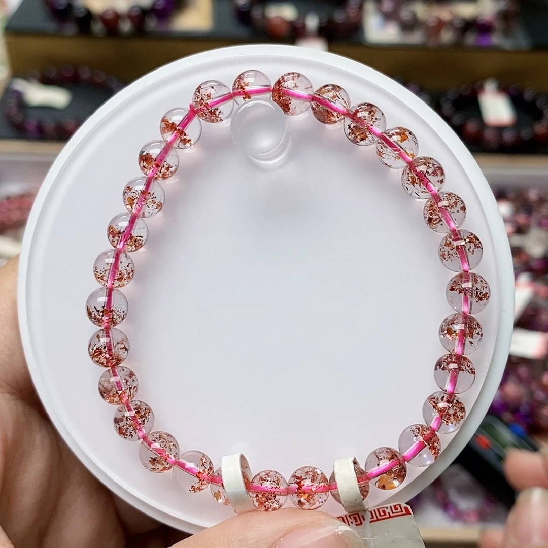 未镶嵌手链水晶Z818卡六➕金草莓