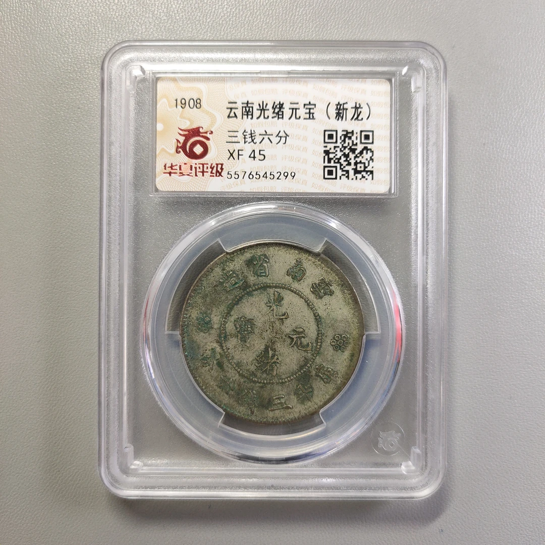 00220-19 云南光绪元宝（新龙）半圆