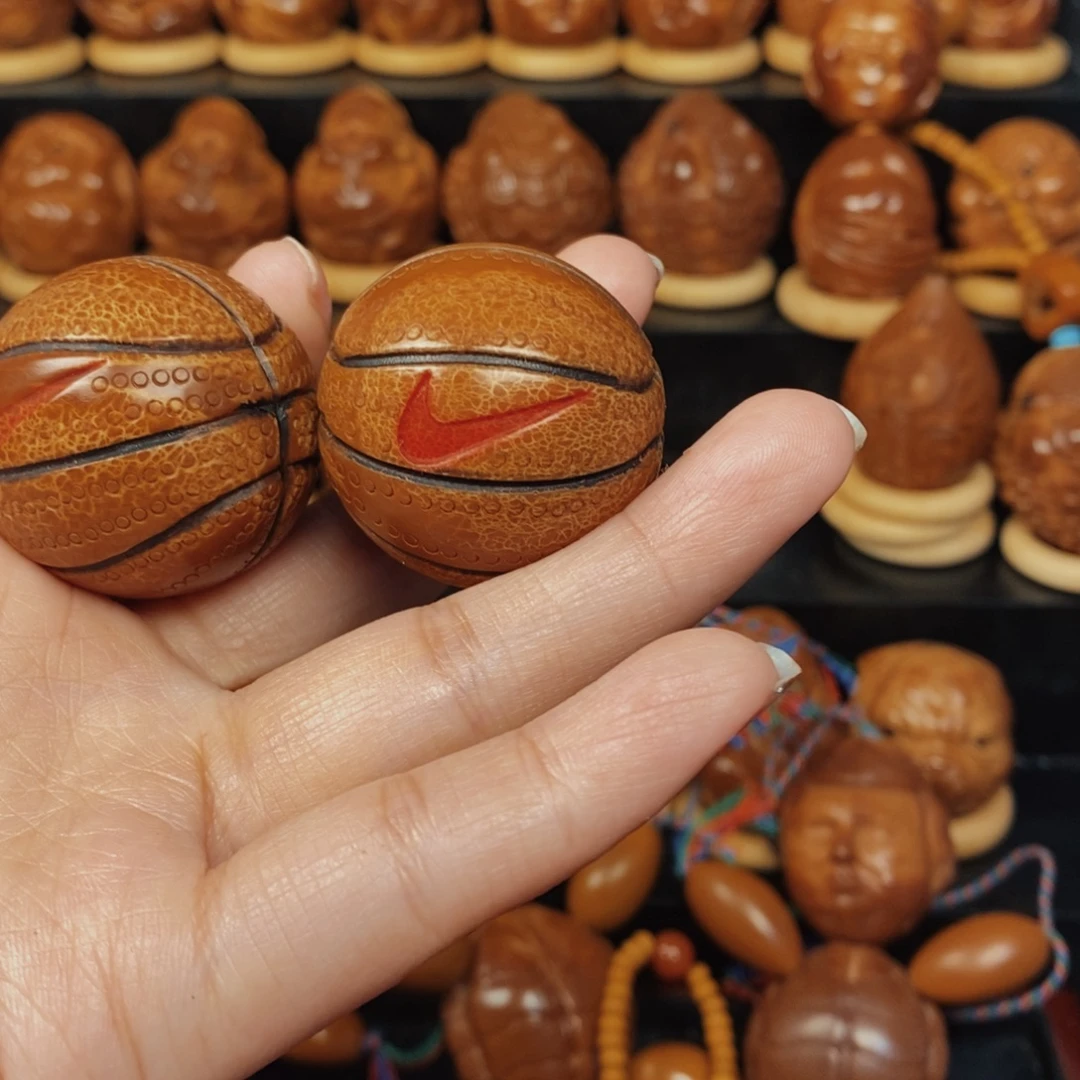 橄榄核手串/手链篮球一对0098
