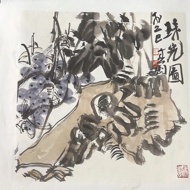 国画崔春刚国画作品