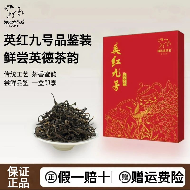 英红九号红茶品鉴盒装20g正宗红茶叶独立装英德红茶源头试喝装