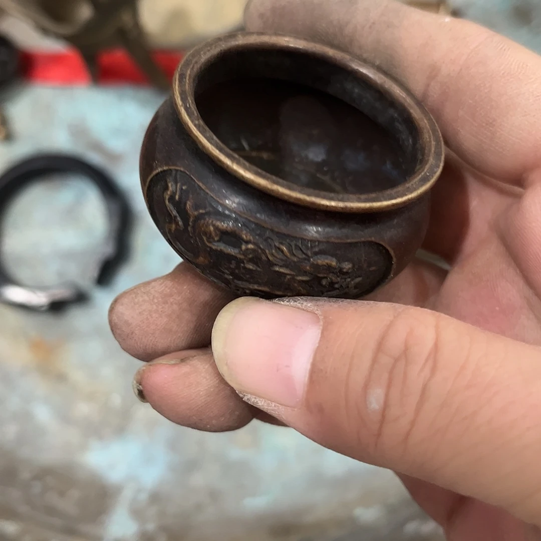 文***）闪电购铜摆件工艺品