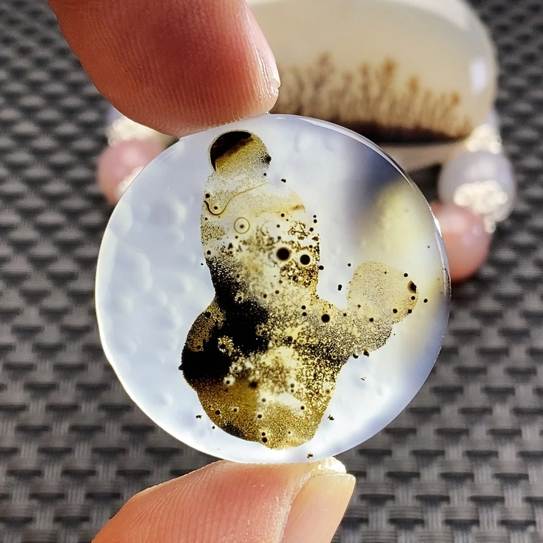 玛瑙/玉髓未镶嵌吊坠(不含链)49