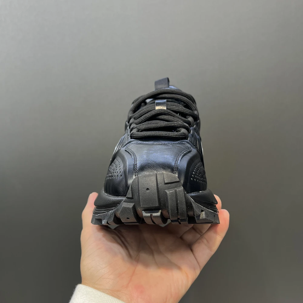 机甲风厚底鞋时尚运动百搭软底软面舒适男士潮流老爹鞋休闲鞋秋季