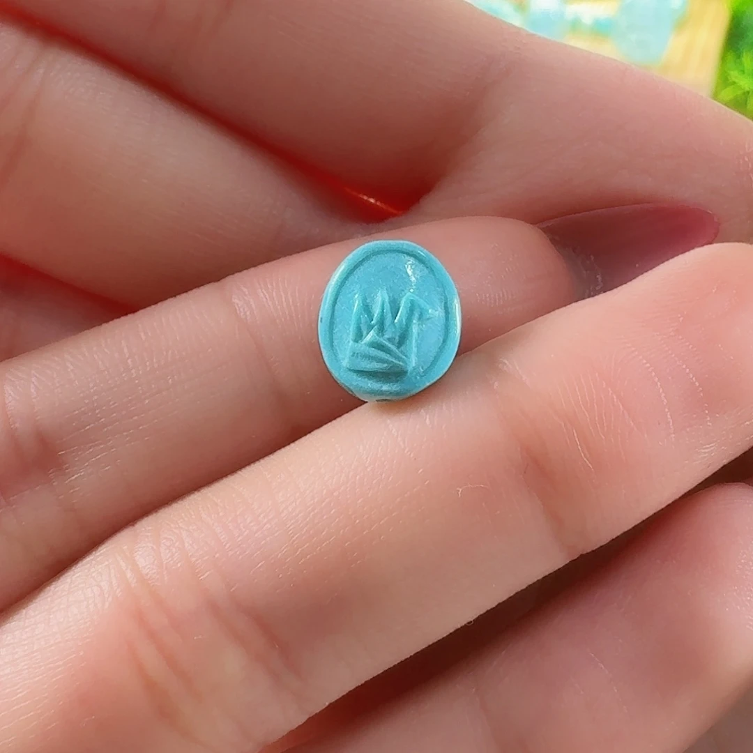 绿松石未镶嵌吊坠(不含链)