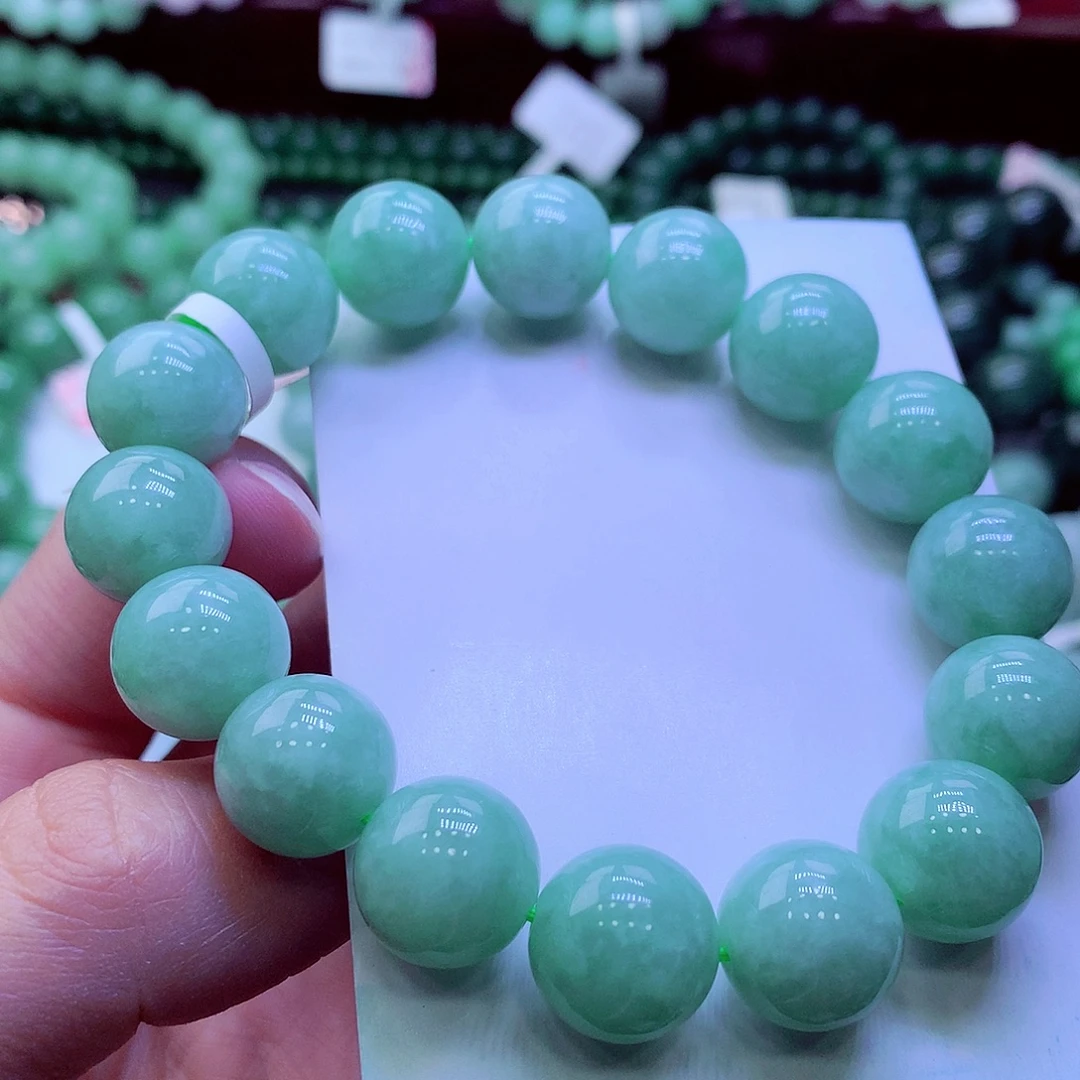 翡翠未镶嵌毛衣链