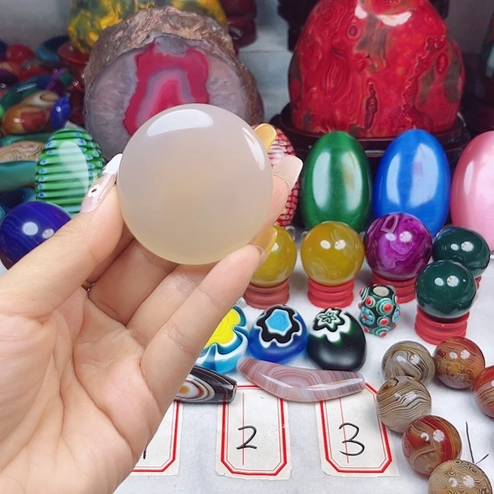 未镶嵌耳饰玛瑙/玉髓