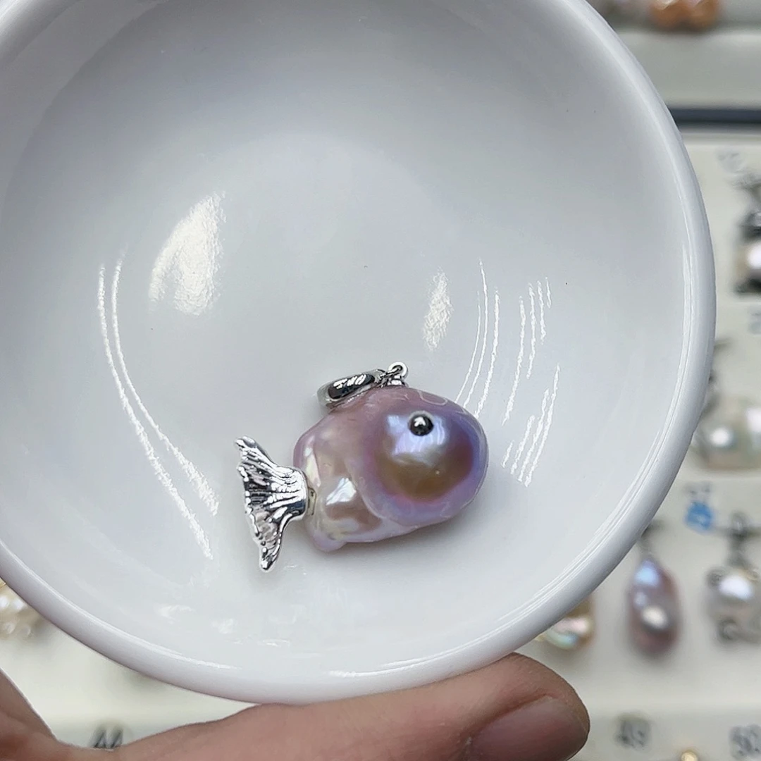 淡水珍珠吊坠(不含链)未镶嵌名***要01