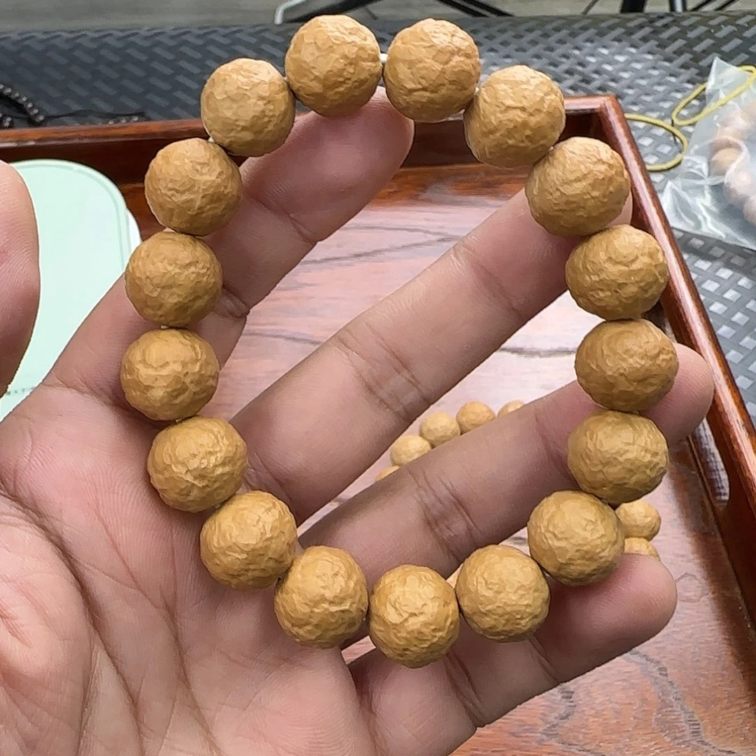白玉菩提手串14魔丸