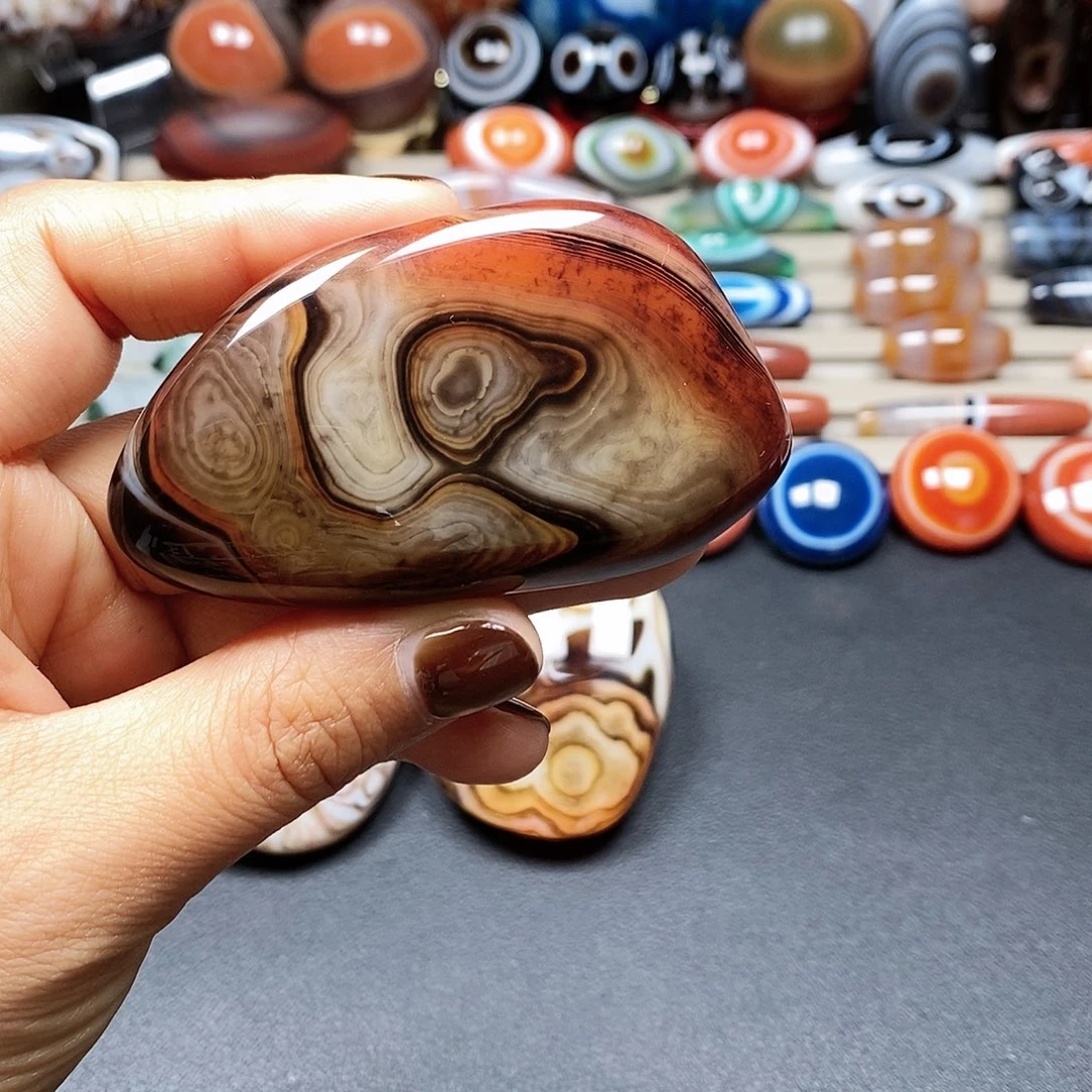 未镶嵌手把石玛瑙/玉髓