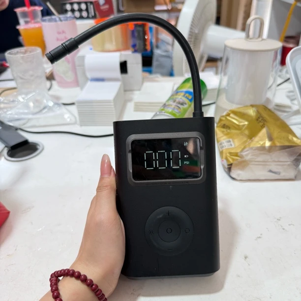 9新 Xiaomi/小米 小米充气宝2Pro汽车自行车轮胎打气泵裸包无配件