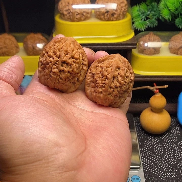 吊坠文玩核桃莲花40