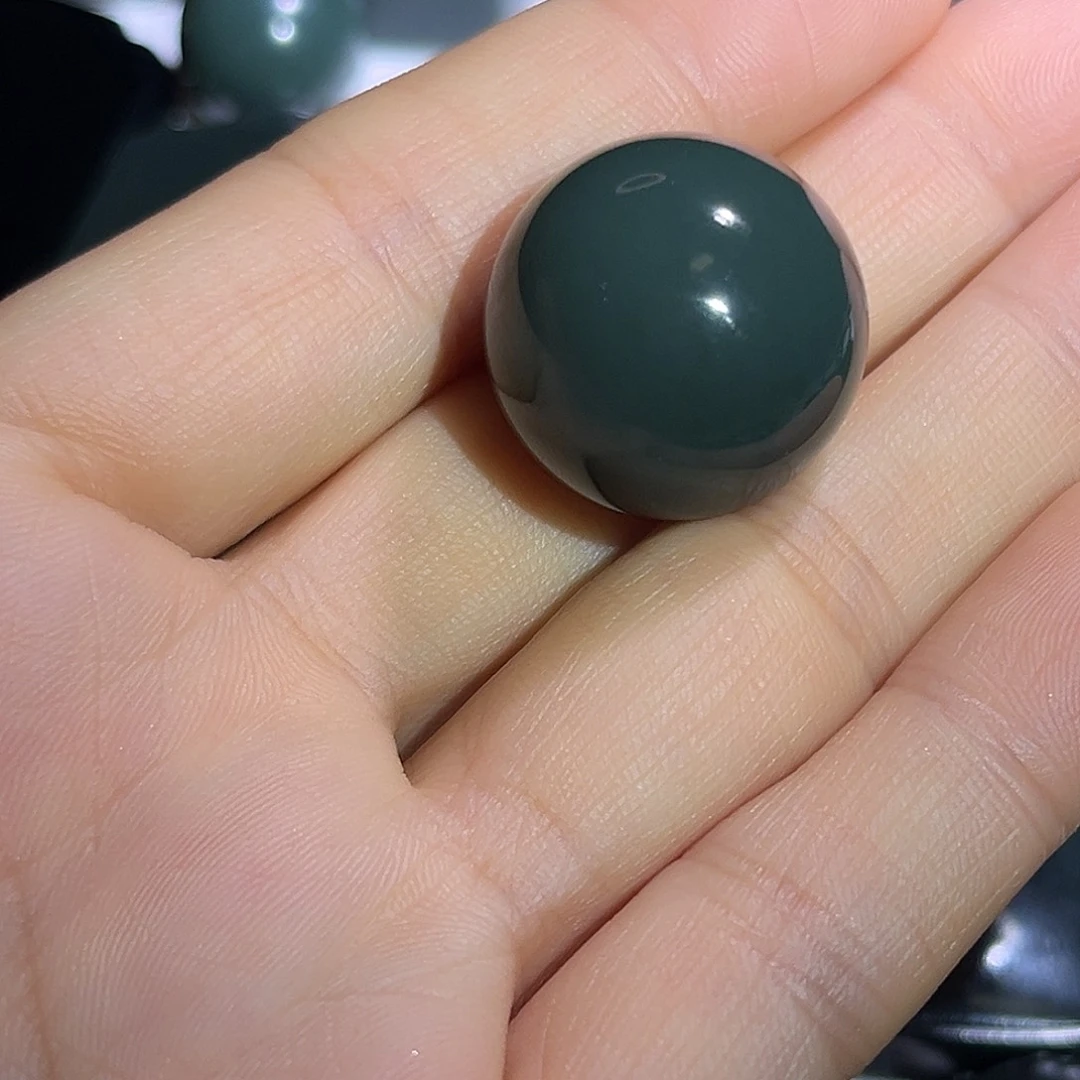 和田玉（青玉）未镶嵌颈饰22mm