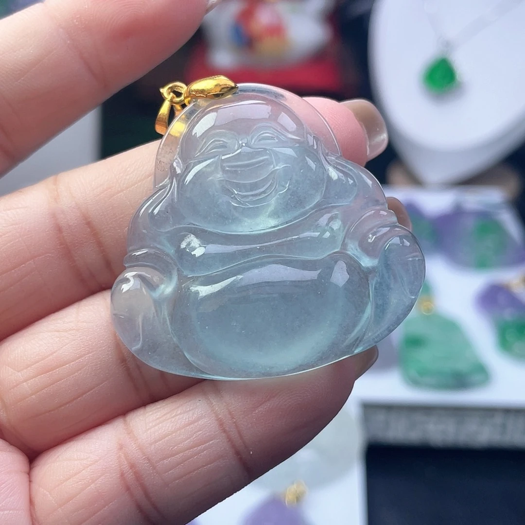 翡翠吊坠(赠链)未镶嵌