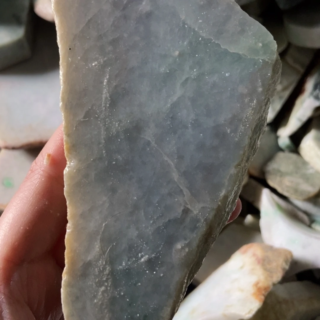 翡翠挂件未镶嵌天然翡翠