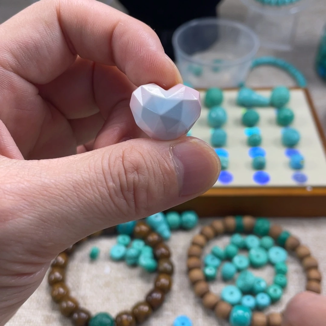 原生态湖北矿小配饰，直径20