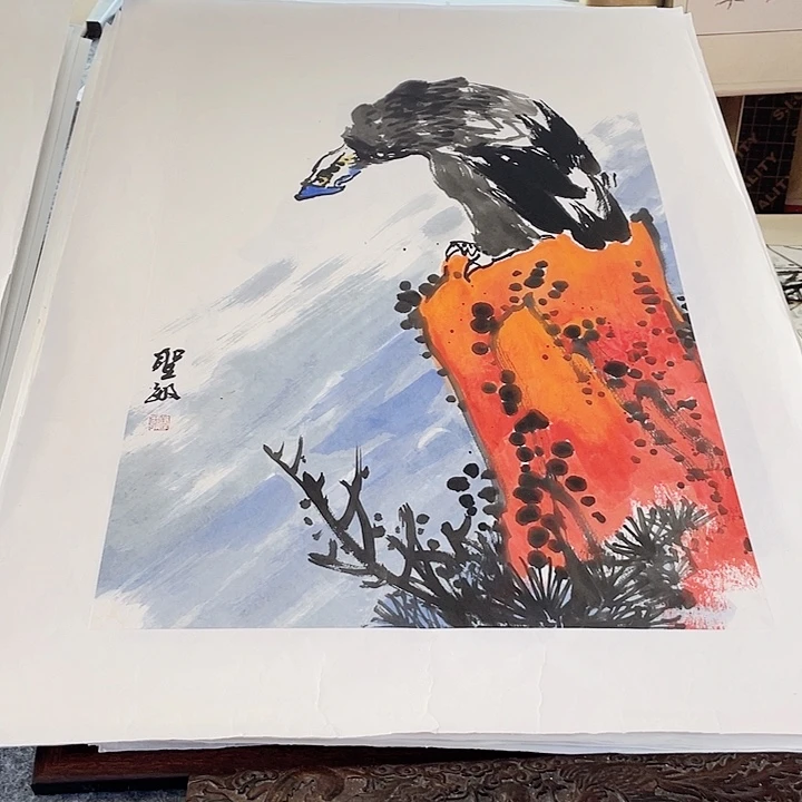 国画张圣敏先生纯手绘作品